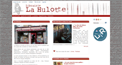 Desktop Screenshot of librairielahulotte.com