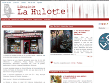 Tablet Screenshot of librairielahulotte.com